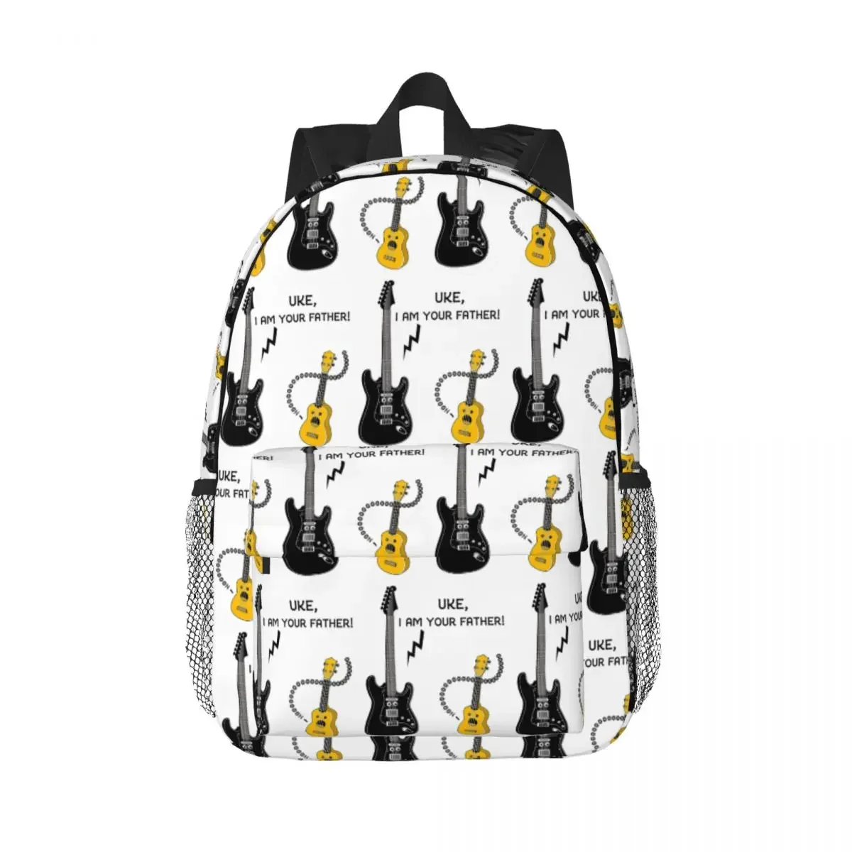 Uke, I Am Your Father Backpacks Boys Girls Bookbag Fashion Students School Bags Travel Rucksack Shoulder Bag Large Capacity