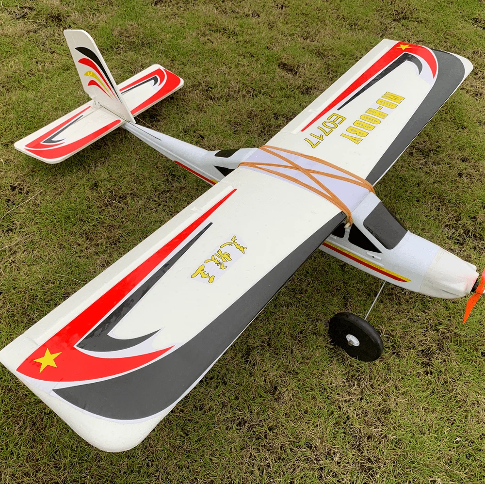 E0717 Cessna 185 1030mm kanat açıklığı kısa mesafe kalkış EPS RC uçak sabit kanat eğitmen kiti/PNP