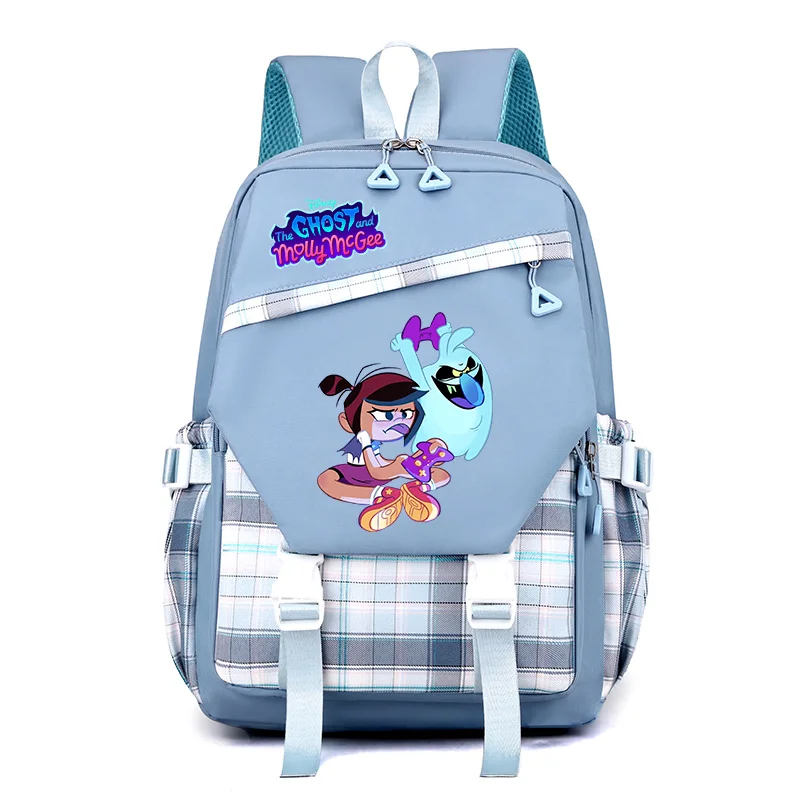 Disney The Ghost And Molly Mcgee Backpacks Kids Boys Girls School Bags Cartoon Gift Student College Bookbag Women Travel