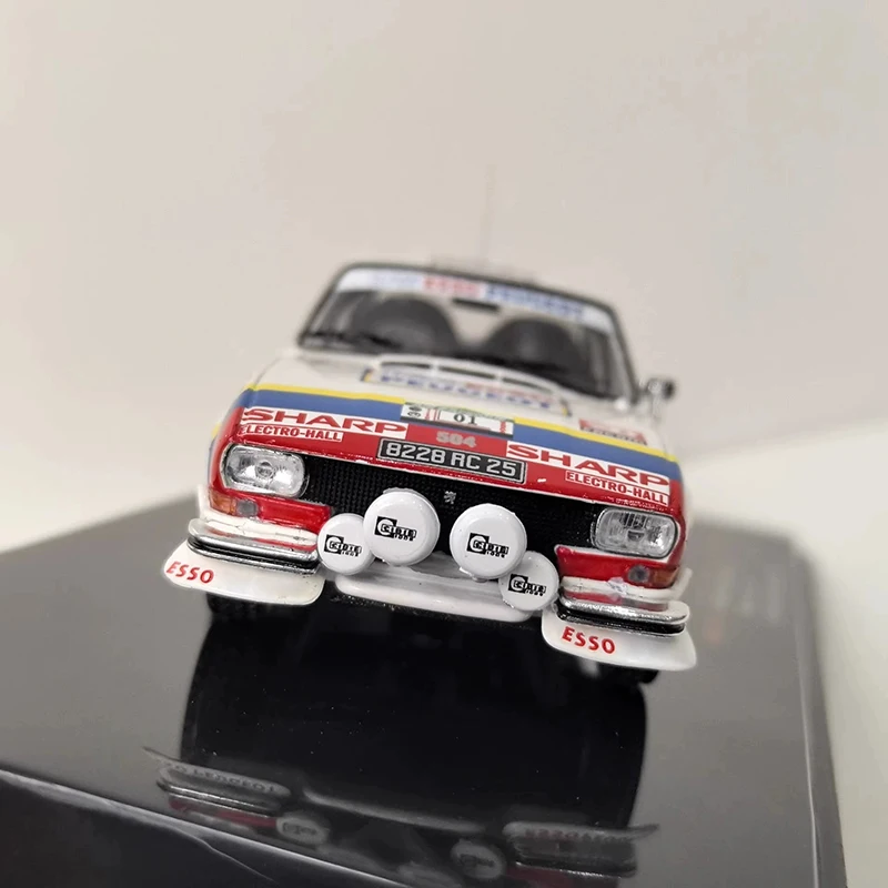 IXO 1/43 Scale 504 V6 #1/#2 1978 Alloy Car Model Static Collection Decorated Holiday Gifts Toys Souvenir Gift