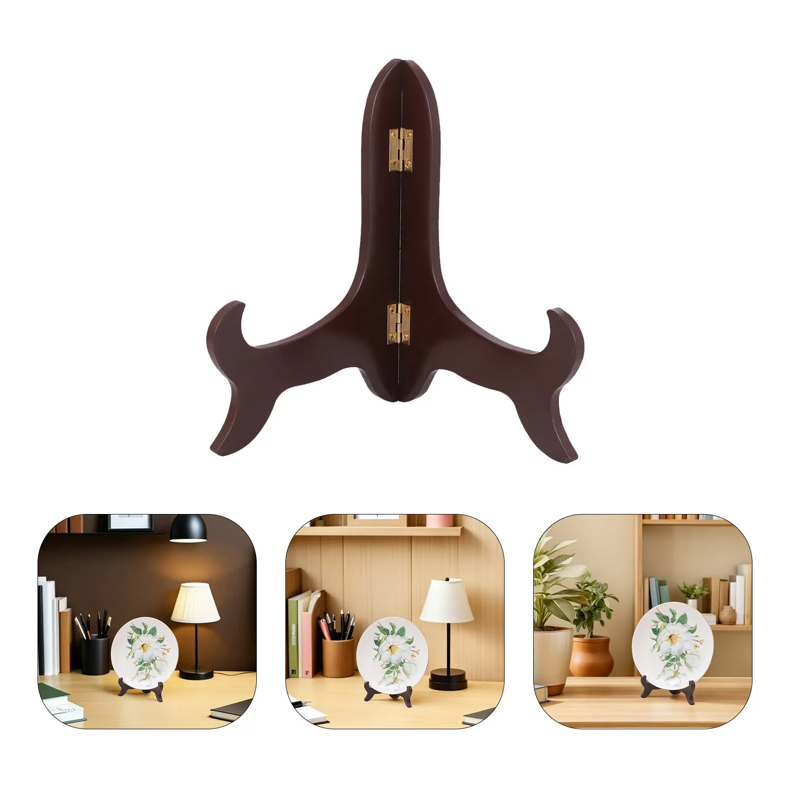 2 Pcs Artworks Holder Stand Easel Cookbook Back to School Decor Craft Show Organizer Collector Display