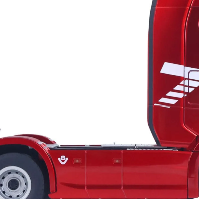 DE Sale HUINA 1/18 Traktormodell 1501 und 3-Achs-Kunststoff-Sattelauflieger 1502 RC LKW Baufahrzeug Automodell