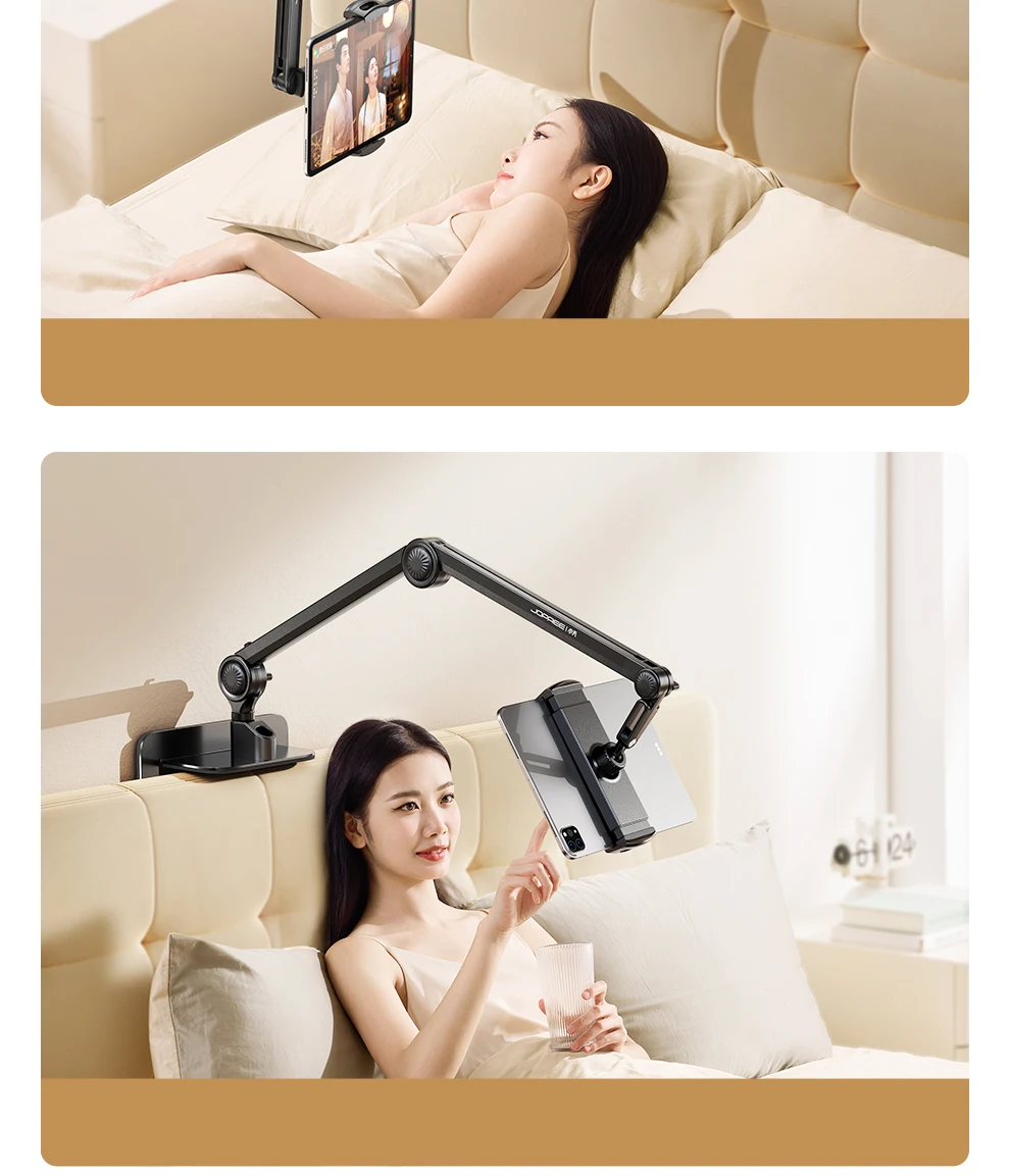Tablet-Halterung, Lazy Bedside Handyhalterung, Klemmhalterung, geeignet für iPad, multifunktionaler Universalständer – Detail 9
