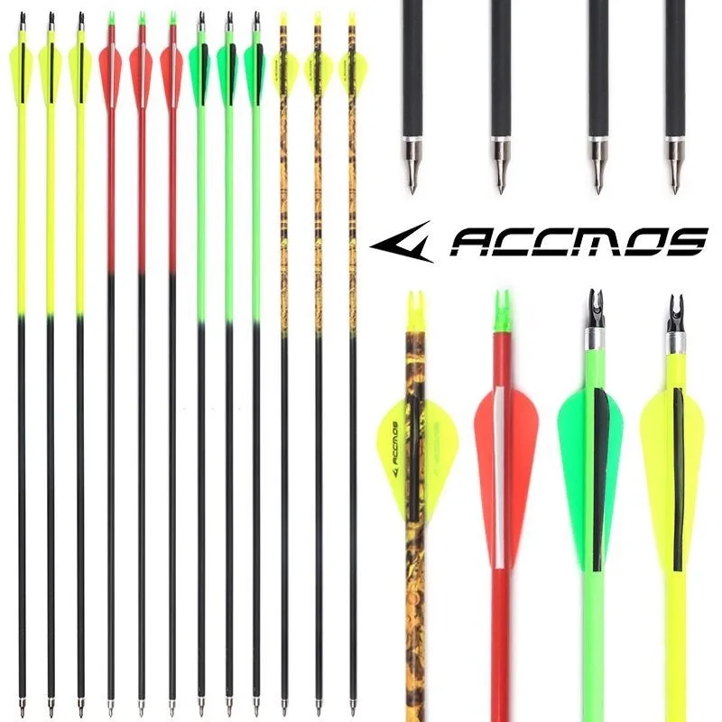 

Готовые карбоновые стрелы для арбалета ID6.2мм OD7.8мм, 28/30 дюймов, Spine700, для охоты, стрельбы и тренировок