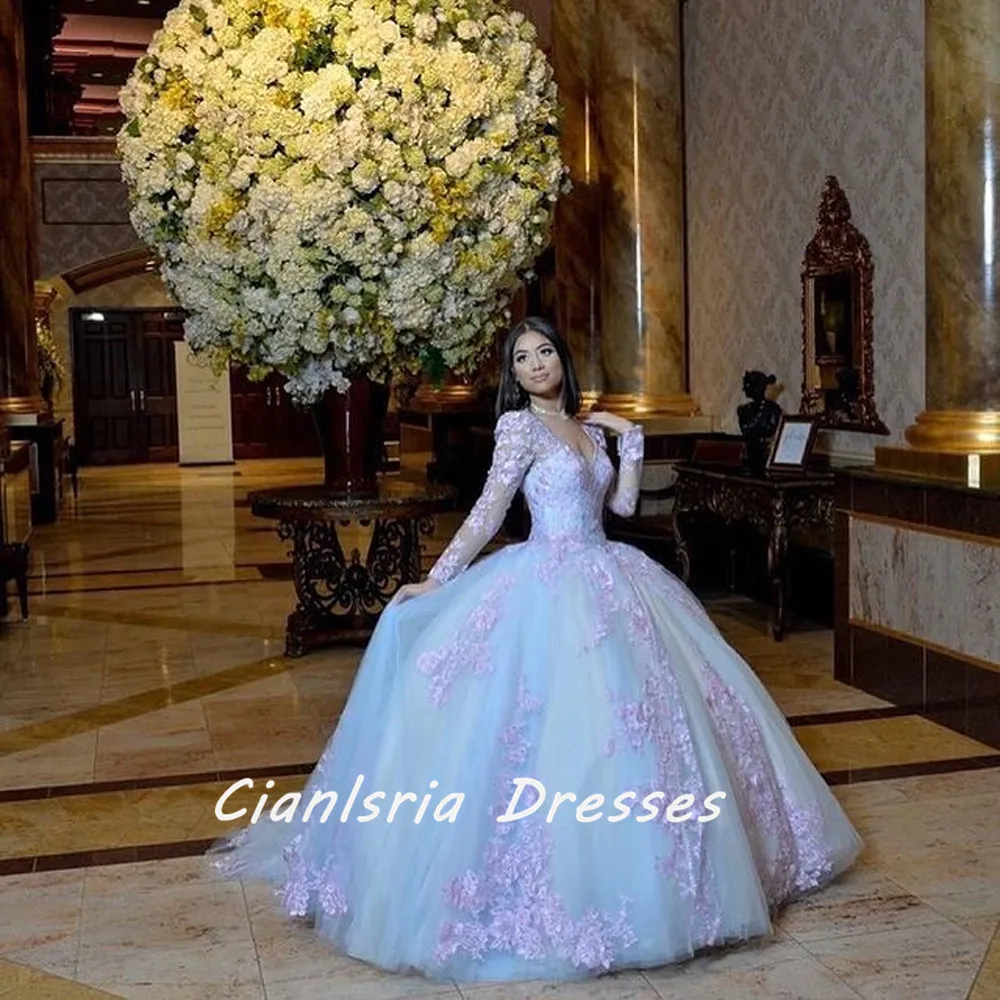 Quinceanera Dresses 2022 우아한 볼 가운 Sweet 16 정장 파티 나이트 댄스 파티 드레스 Luxury Long Ceremony Graduation