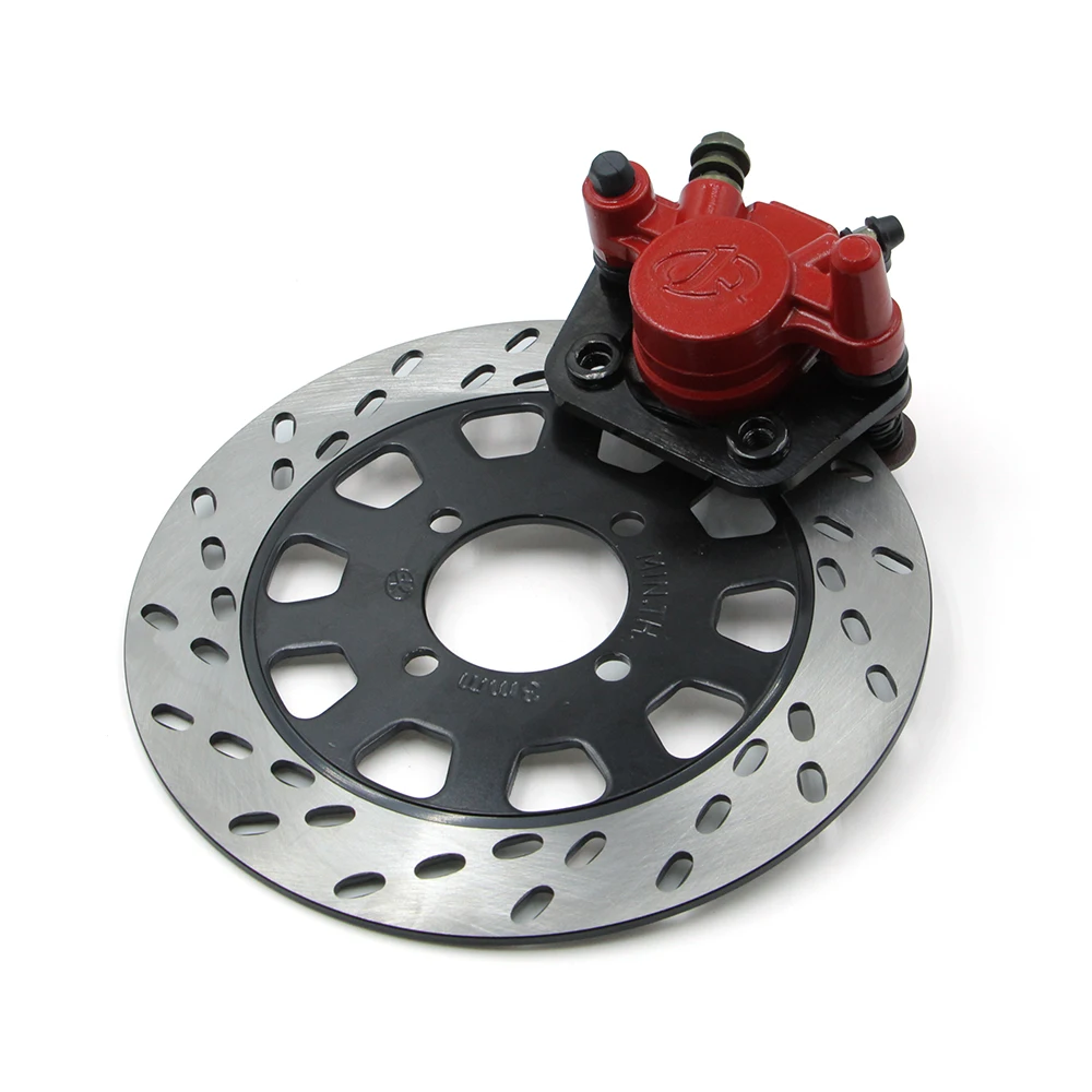Rear Brake Disc Caliper 200mm Brake Disc Plate For GY6 110cc 125cc 150cc 250cc Electric ATV Go Kart UTV Buggy Quad Bike Parts