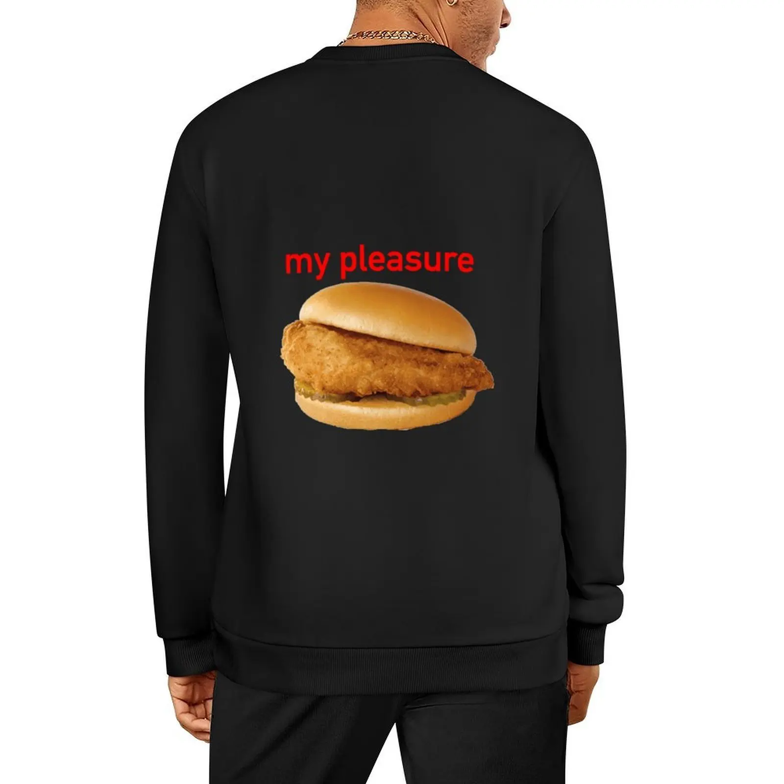 

Chick-Fil-A Sandwich Pullover male clothes men wear fashion men mens clothes men's sweatshirt