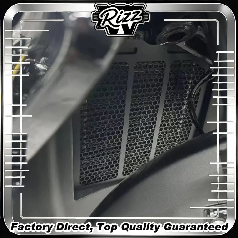 VOGE SR250GT/SR3 Rear Mounting Accessories - Stainless Steel Protective Mesh for Water Tank - Radiator Guard Cover