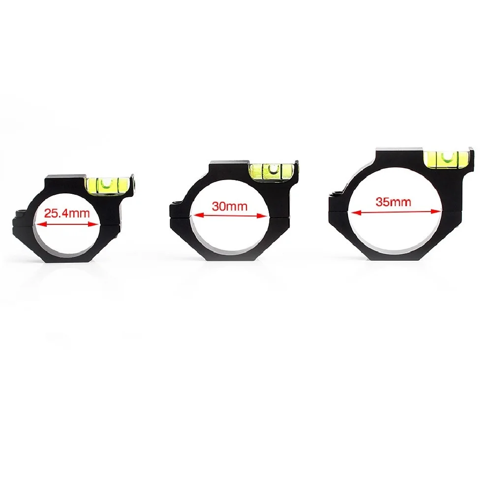 Tactical RFL Scope Universal Spirit Bubble Level Balance For 25.4/30/34mm Ring Picatinny Rail Red Dot Scope Telescope Adapter