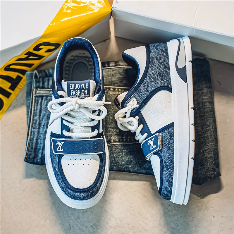 

Мужская обувь, весенняя нишевая дизайнерская рабочая универсальная повседневная обувь для доски, молодежная нескользящая спортивная обувь на мягкой подошве