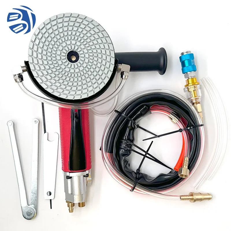 

Air power Grinder Stone tool air Cutter Angle Grinder blade machine Pneumatic Angle Grinder Stone tool Wet Cutting Rear Exhaust