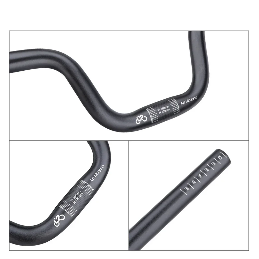 

High-quality Folding Bike Handlebar Accessories Folding Bicycle For Brompton Handlebar Swallow Handle 120/160mm