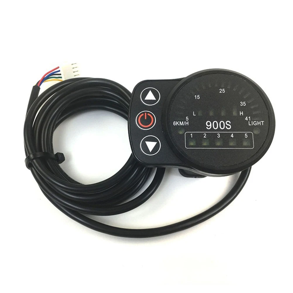 

1pcs For KT-900S LED Display Meter Device With SM Connector For Electric Bicycle Accessories 53x70mm