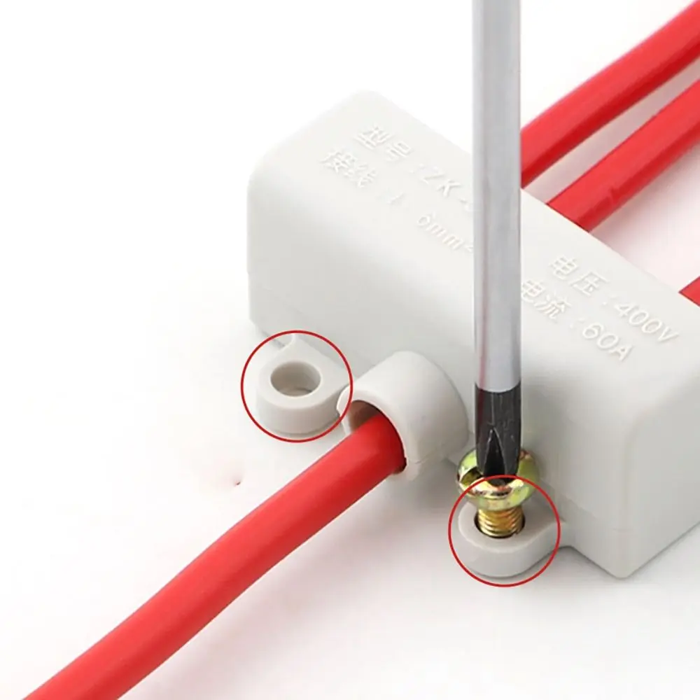 Universal T-type Wiring Terminal Locking Quick Crimp Electrical General Connector High Power Branch Terminal