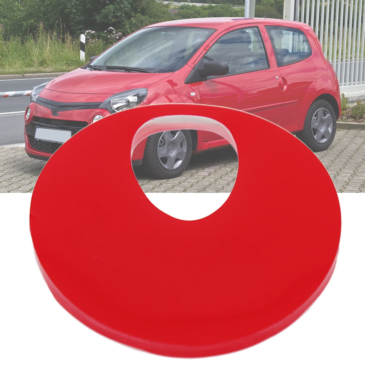 For Renault Twingo II Rain Light Sensor Gel Pad Adhesive Film Silicone Sticker Windscreen Chip Repair Kit Fix Tape 2007 - 2014