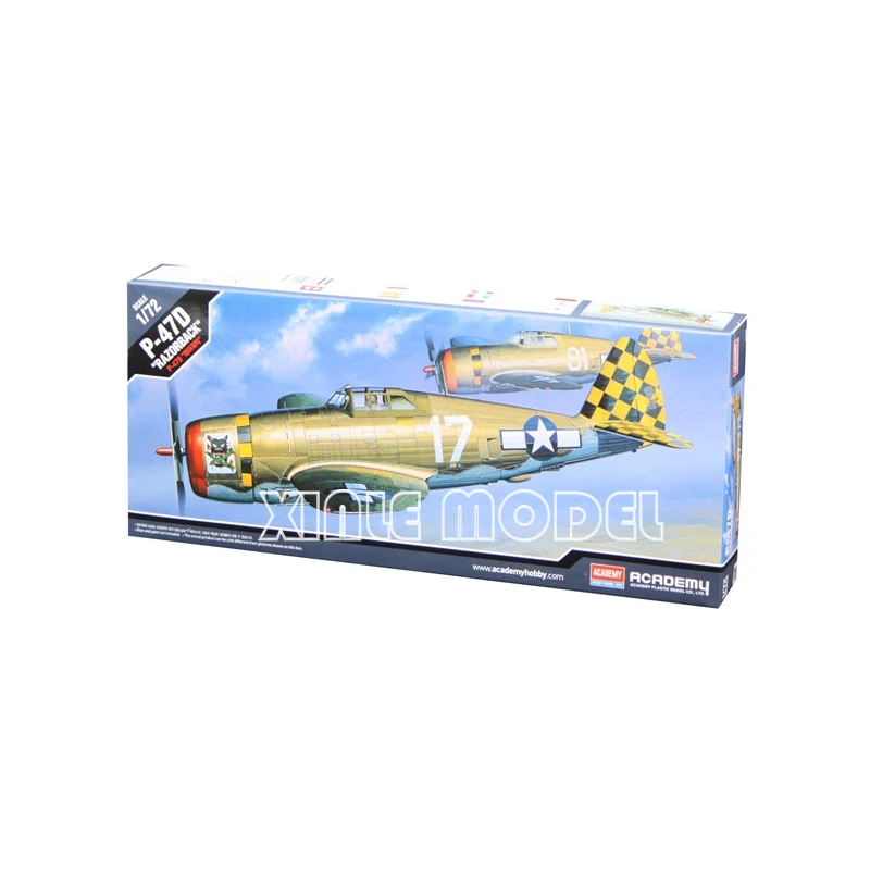 

Academy 12492 Американский комплект модели P-47D Thunderbolt Pre-Production в масштабе 1/72