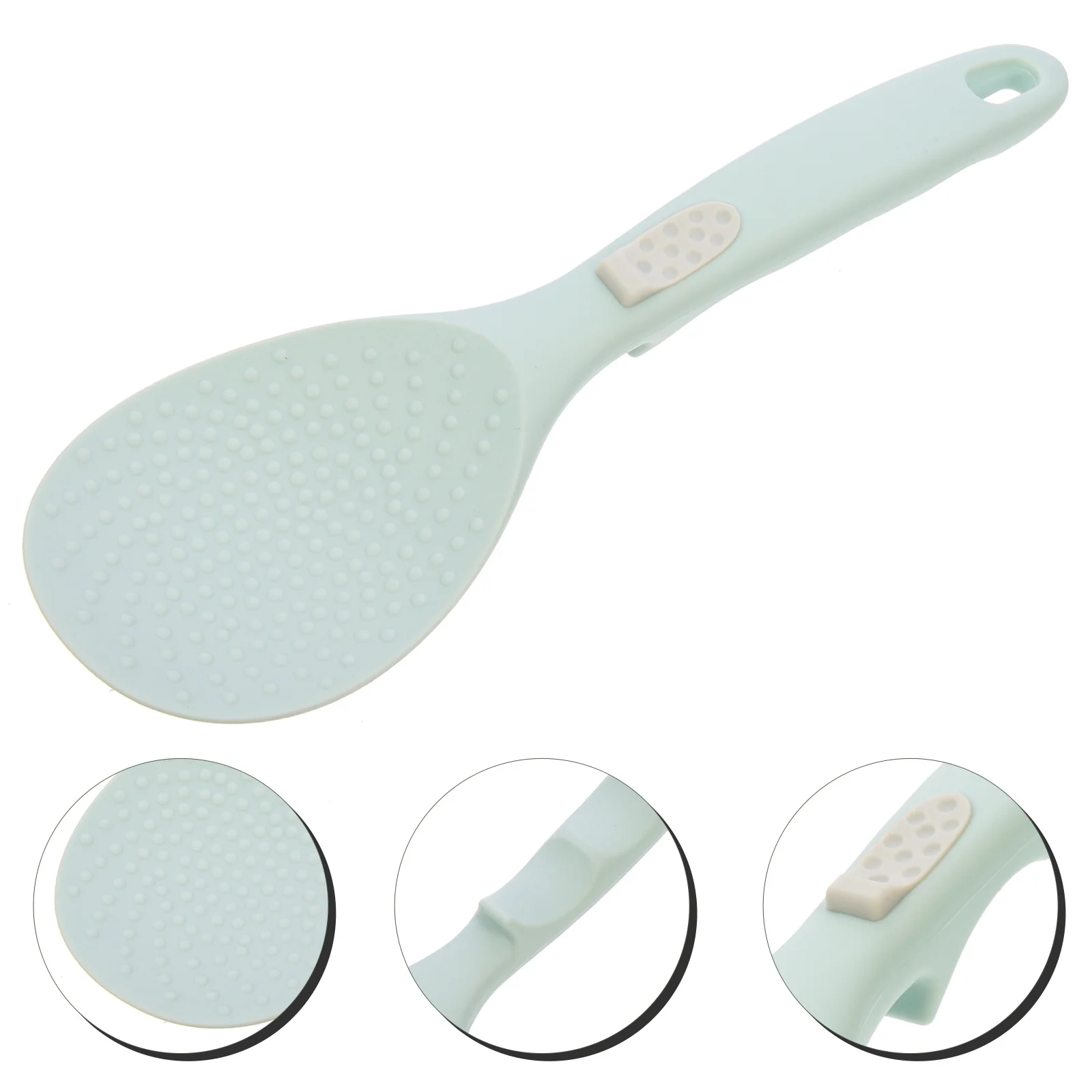 

Non-Stick Rice Spoon Premium Silicone Compact Design For Home Restaurant Hotel Kitchen Use Reusable Rice Paddle Safe