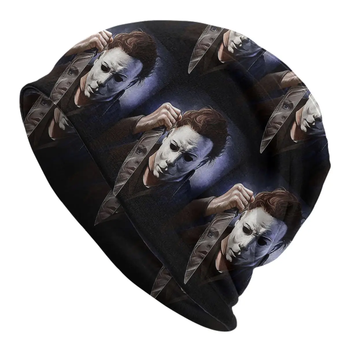 Michael Myers Unisex Adult Beanies Caps Knitted Bonnet Hat Warm Fashion Autumn Winter Outdoor Skullies Hats