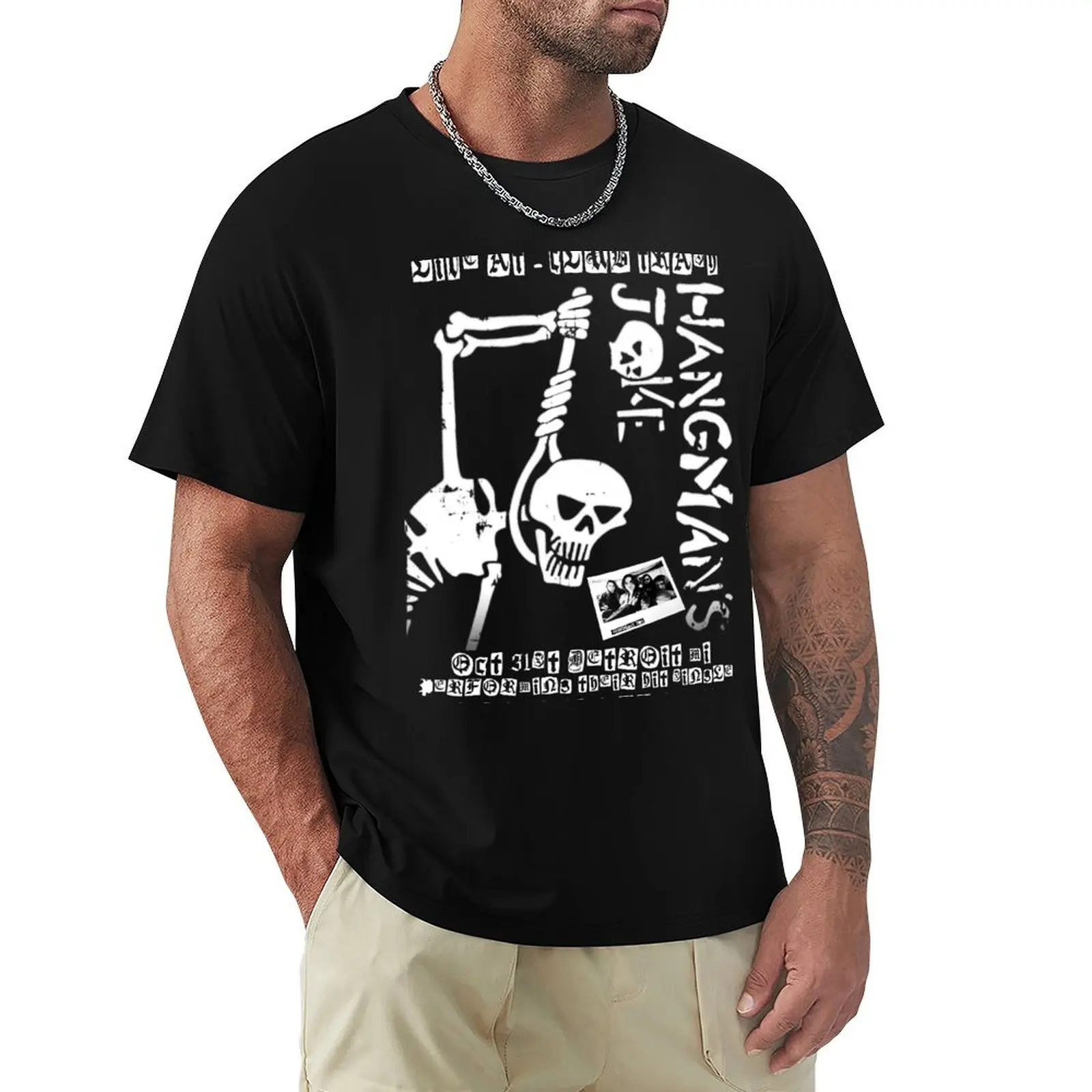 

Hangman's Joke T-Shirt for a boy plus sizes summer top mens designer clothes