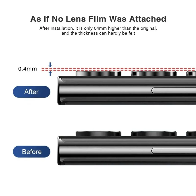 카메라 렌즈 유리 강화 유리, 삼성에 적합한 갤럭시 S22 울트라 5G 용, 금속 렌즈 링 커버, S23 S22 울트라 5G 용