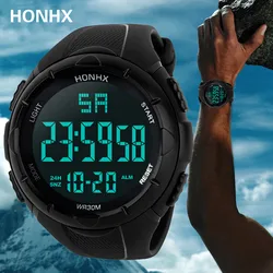 Waterproof Swimming Top Brand Women/men Sports Watch 2024 New Dual Display Analog Digital LED Electronic Watches reloj hombre