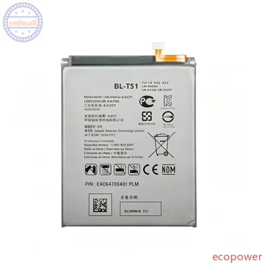 4000mAh Brand New Battery BL-T51 For LG K42 K52 LMK420 LM-K420 LM-K420H LM-K420E LM-K420Y phone Premium Replacement Battery