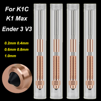 For Ender 3 V3/V3 Plus Nozzle Creality K1C , K1 Max Nozzle High Speed Upgrade Quick Swap 3D Printer Accessories Hotend Nozzle