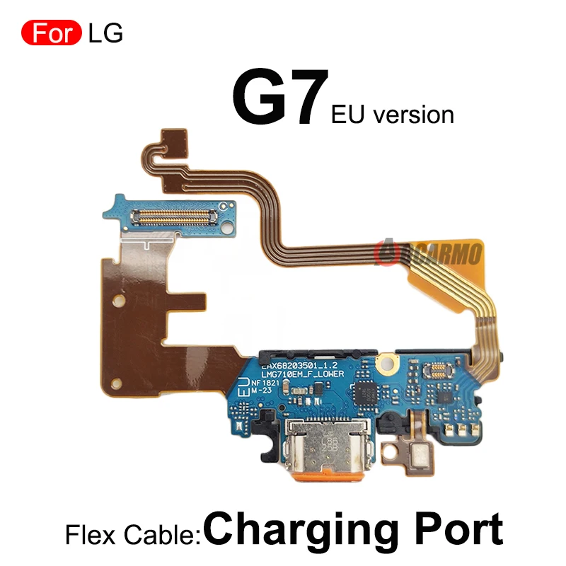 USB Charging Dock Charger Port With Microphone Replacement Parts For LG G6 G7 G8 K71 Stylo4 Q710