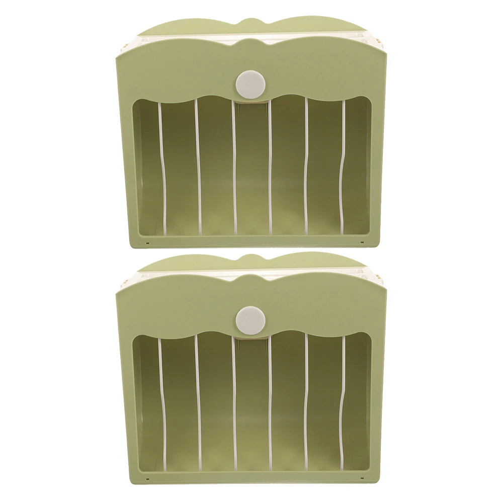 

2pcs Grass Feeder Rack For Rabbits Pet Cage Feeder Large Capacity Bunny Feeding Container Small Animal Food Holder For Guinea