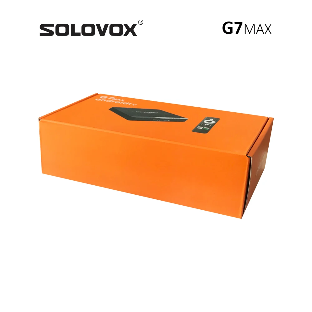 SOLOVOX-andro 11 TV STB S905X4 رباعي النواة ، 4G ، 32GB ، 64GB ، WiFi ، 5GHz ، مساعد BT5 ، تحكم صوتي ، StbEMU Pro ، MARSX ، 4K ، G7 MAX
