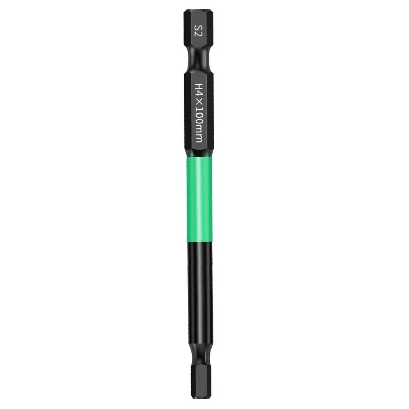 Alloy Steel Screwdriver Bit Hexagonal Bit Head High Torque for Enhancing Strength Wide Application