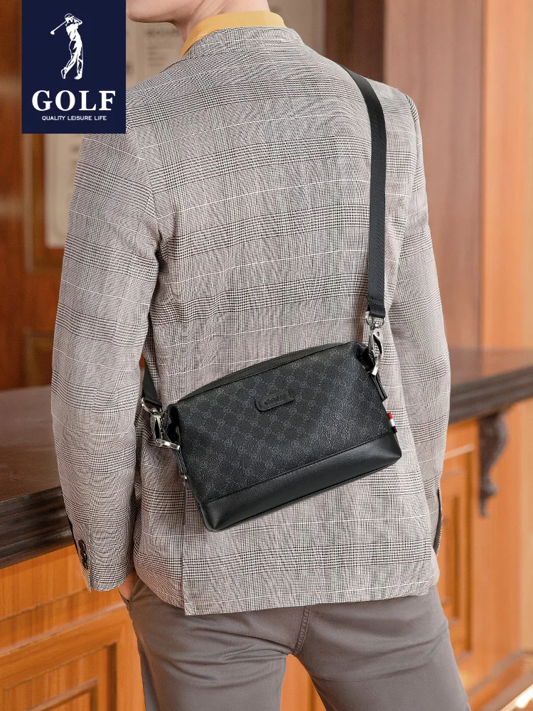 GOLF single shoulder bag man hand bag  business presbyopic restoring ancient ways his satchel envelope hand caught