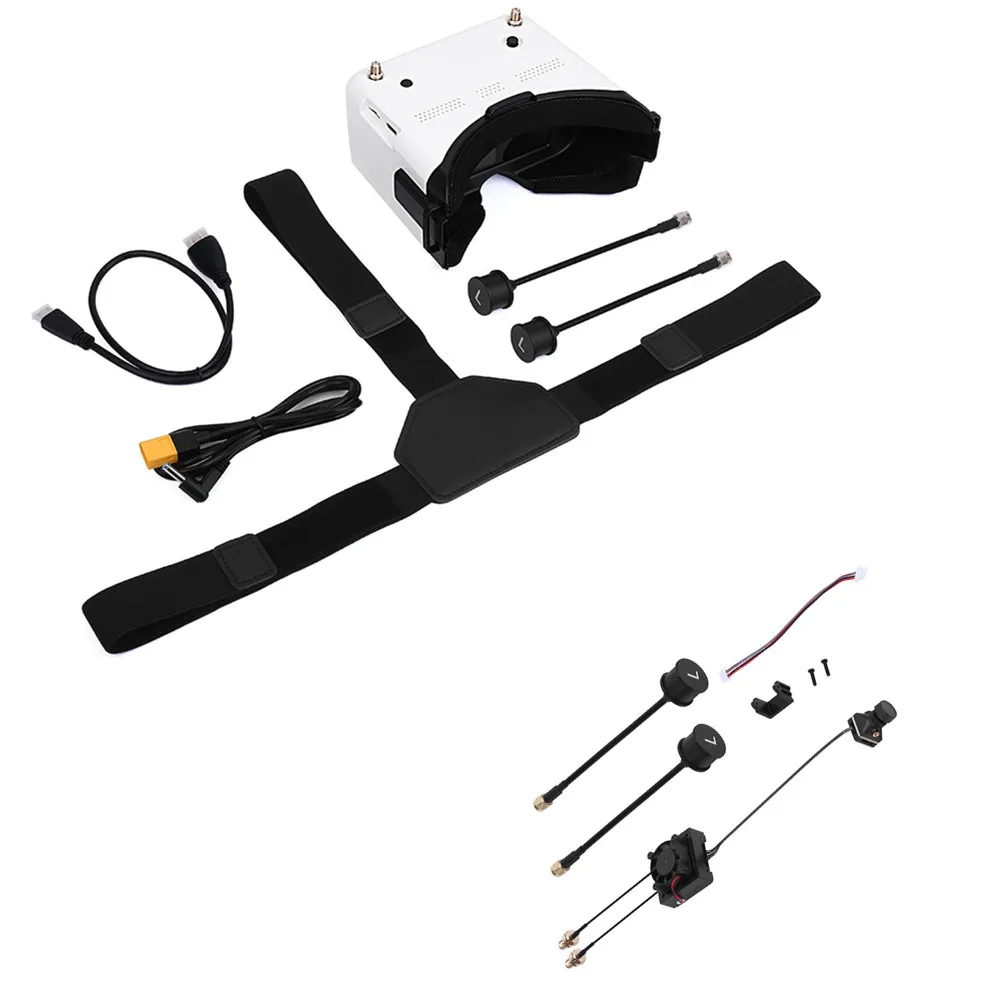 Hawkeye HD Video Transmission System 5.725 – 5.850 GHz Air Unit And HD Goggles 1280X720P MINI HDMI Output
