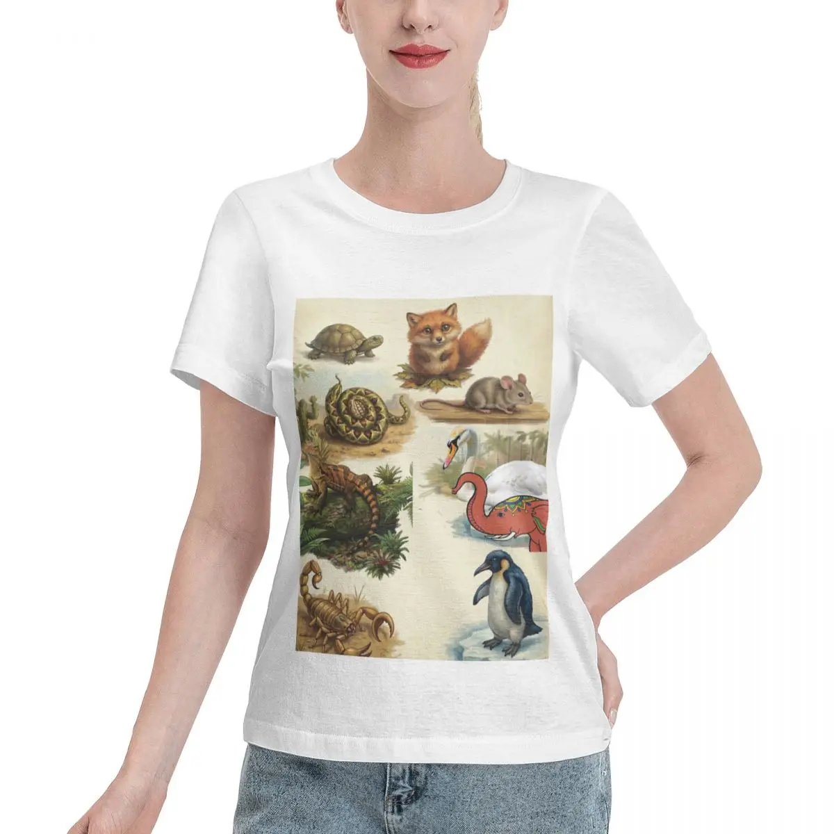 Wardrobe Filler In A Zoo Women's T-shirt Jogging Female Everyday Wear