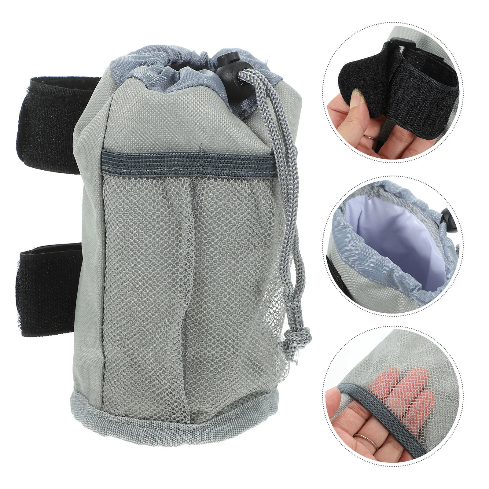 

Insulated Water Bottle Cover Lightweight Oxford Cloth Portable Bike Kettle Holder For Outdoor Sports Hiking Camping Cycling