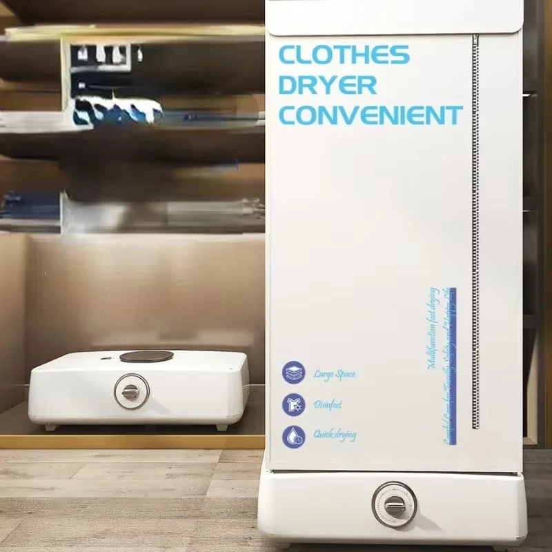 A Large Capacity Foldable Dryer Quick-Drying Home Dormitory Small Dryer Wardrobe Air-Drying Dryer