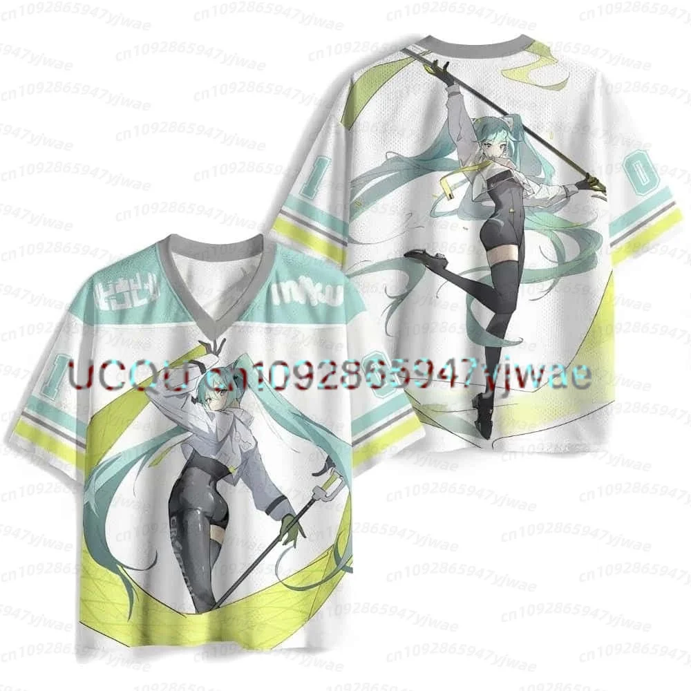 Damen Virtual Idol Hatsune Miku Sporttrikot Kurzarm Kinder/Erwachsene Kawaii Rollenspiel Atmungsaktives, schnell trocknendes Damen-T-Shirt – Detail 15
