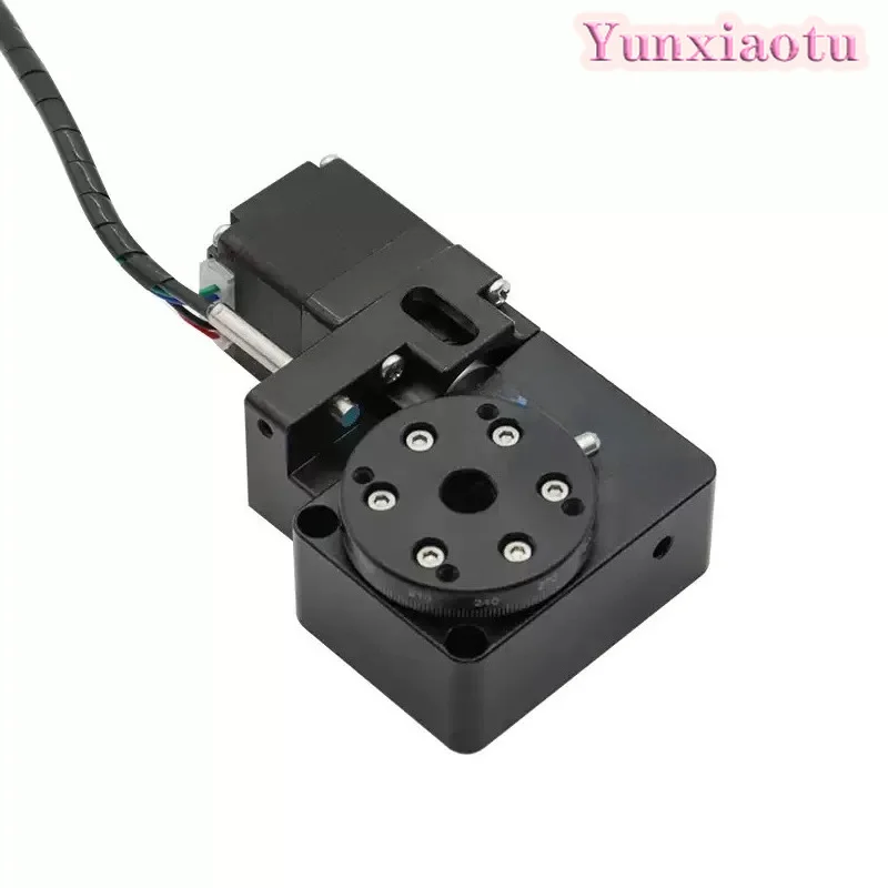 Micro Precision 28 Stepper Motor Driven Indexing Table for Optical Rotation High Accuracy Stage with Optional All-in-One Driver