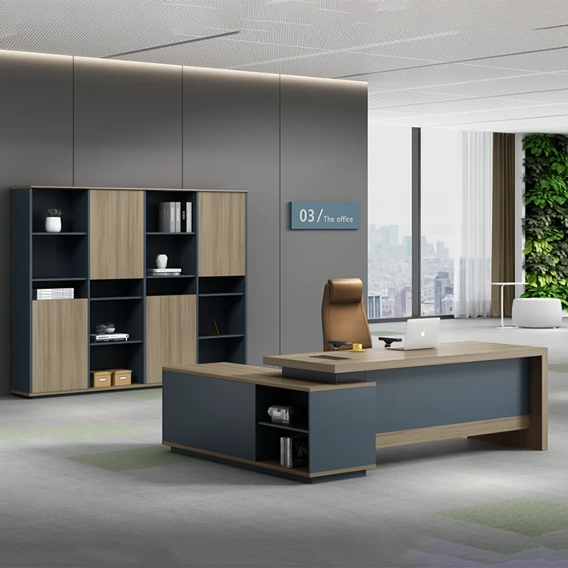 

# Modern Ergonomic Convertible Executive Office Desk-Commercial Use Manager Desk