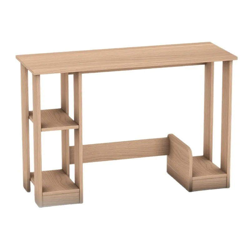 Modern minimalist dressing table, computer desk and bookshelf combo, bedside storage rack for small bedrooms, mini vanity t