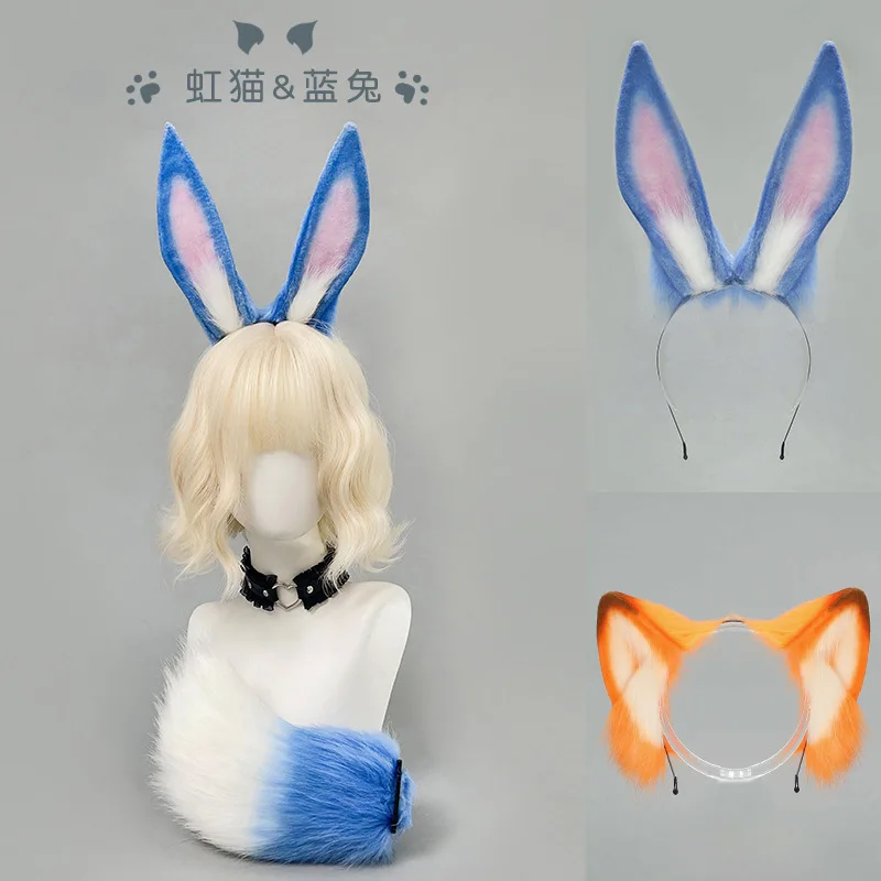 Cos повязка на голову с кошачьими