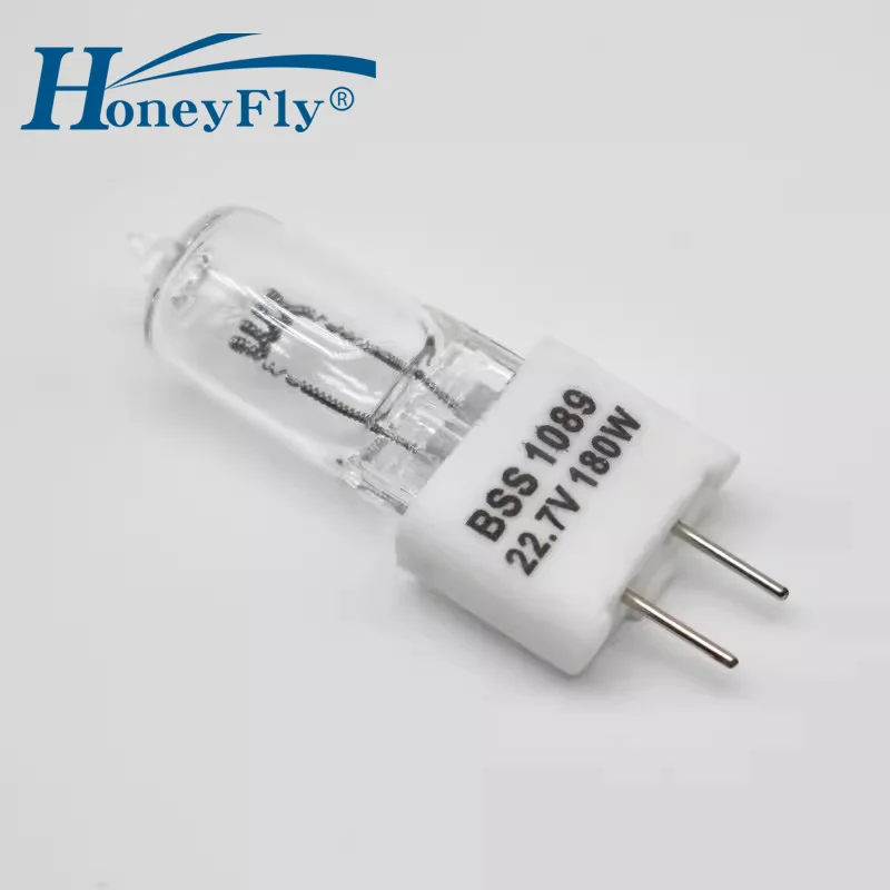 HoneyFly Shadowless Halogen Lamp BBS-1089 G6.35 JC 22.7V 180W Medical Bulb for Nuvo Hill-Rom BBS1089 Prime Surgical Lights