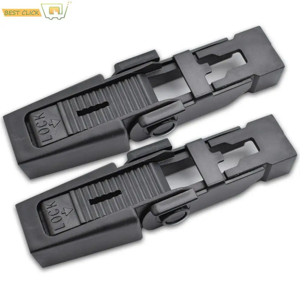 2Pcs Front Windshield Wiper Arm Lock Clip Fixing Retaining Clips For Audi A4 B6 2001 2002 2003 55W100320 61618231740