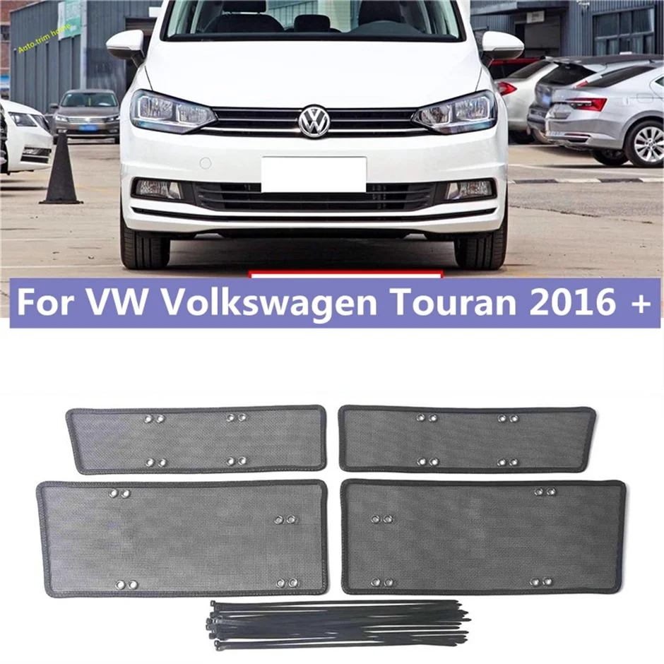 

Front Grille Net Tank Engine Protector Insect Screening Mesh Cover Trim For VW Volkswagen Touran 2016 - 2022 Accessories
