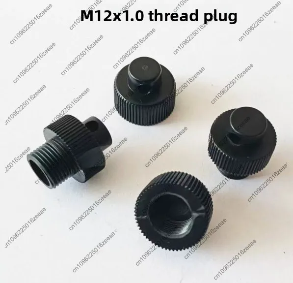 1pc m12 aviation plug dust cover m12x1.0 sensor proximity switch connector 12mm