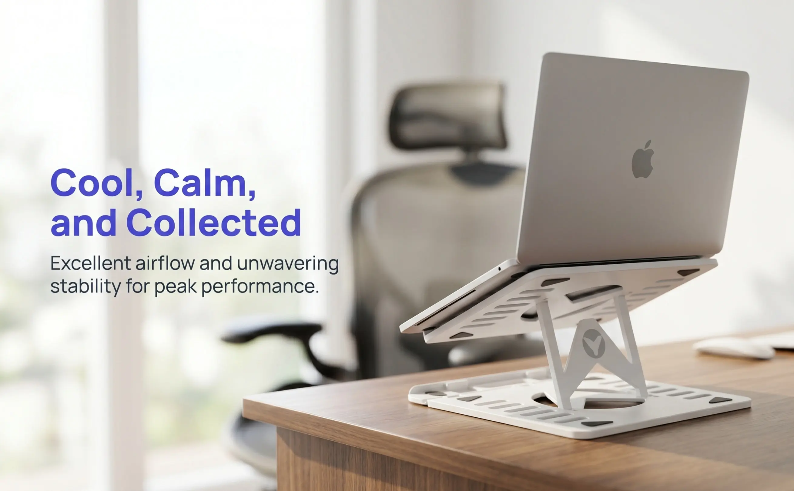 Foldable Laptop Bracket Adjustable Plastic Laptop Stand Stable Support Heat Dissipation Holder for Writing Using Devices