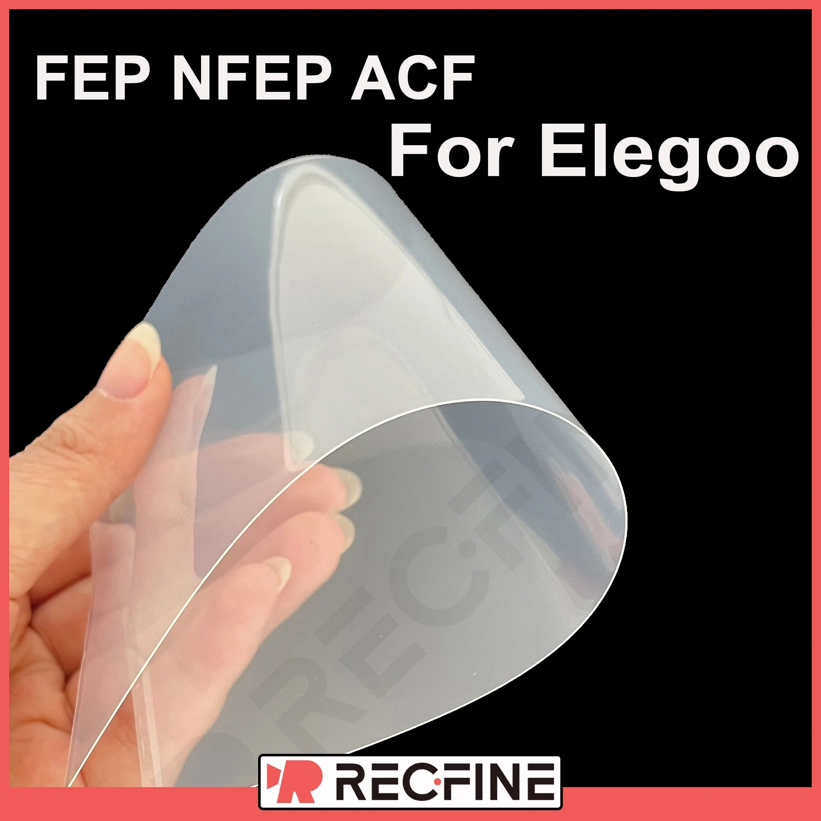2 5PCS ACF FEP NFEP Film pour imprimante 3D Elegoo Saturn 4 Ultra 4 3 2 S Mars 5 Max DLP Pro Juipter SE 12k 16K 8K 9K 6K Accessoires
