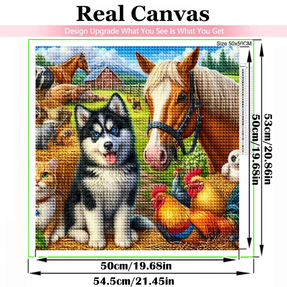 Pintura artística de diamante - Embroidery Horse reseña y precio