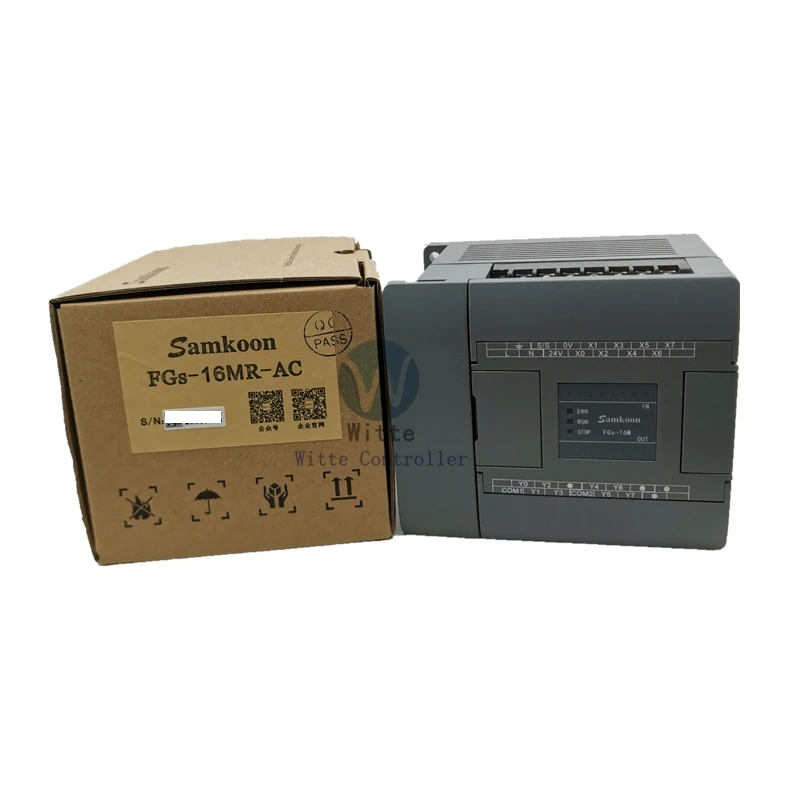 

Samkoon FGs-16MR-AC FGs-16MT-AC FGs-16MR-DC FGs-16MT-DC PLC Digital Input 8 Digital Output 8