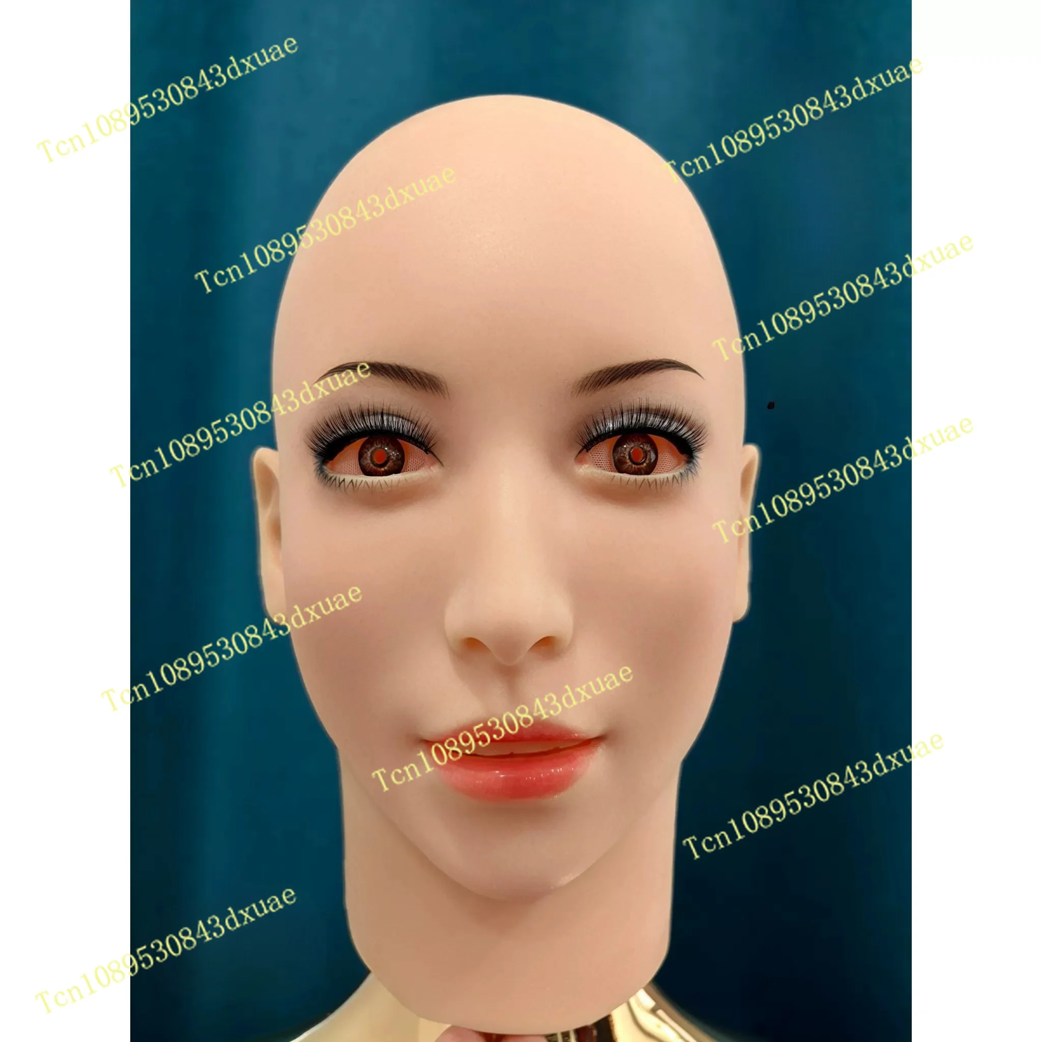 Cosplay doll face mask anime mask gel coat robot skin customization